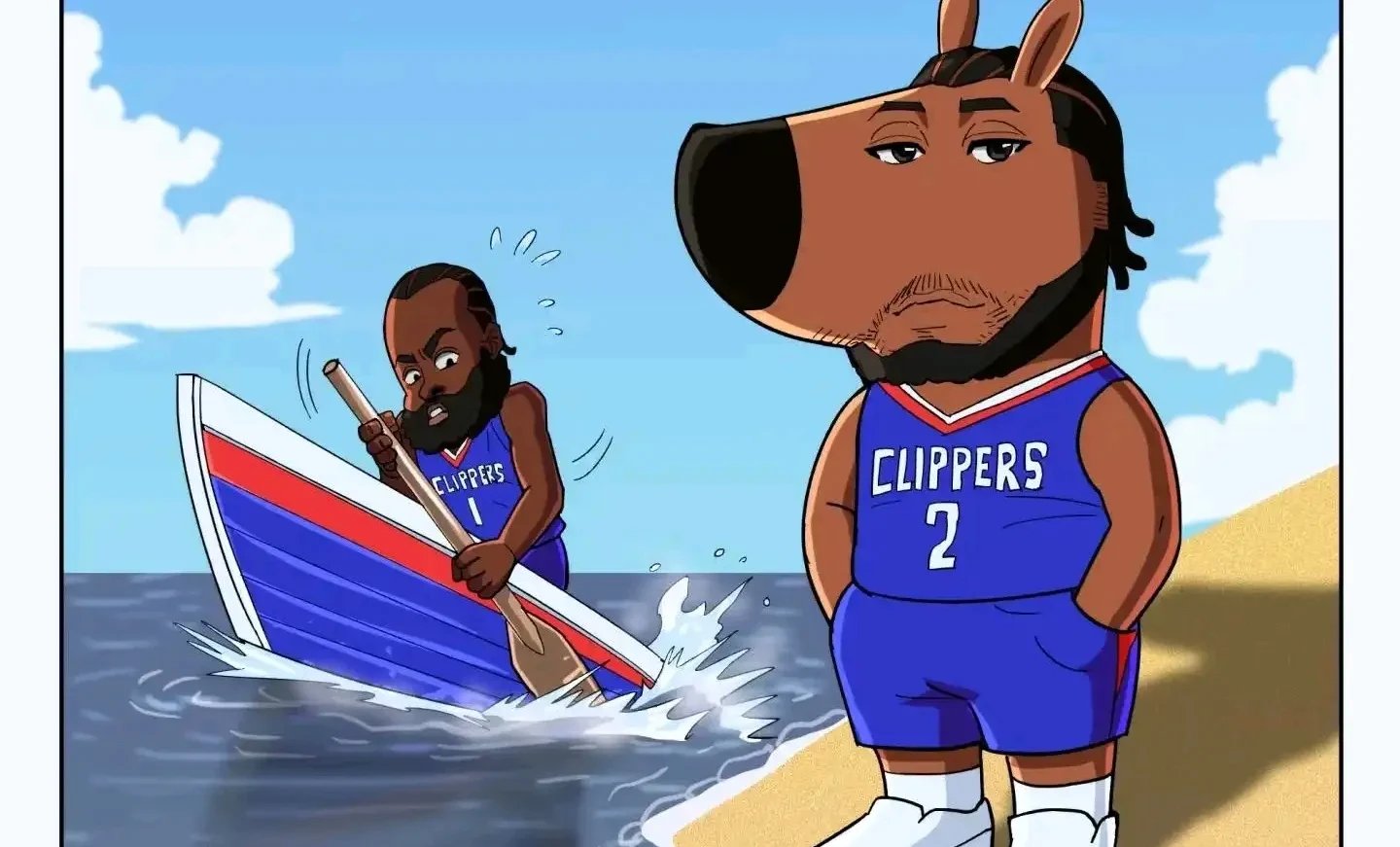 包含快船横扫国王，秒杀对手晋级西部半决赛的词条