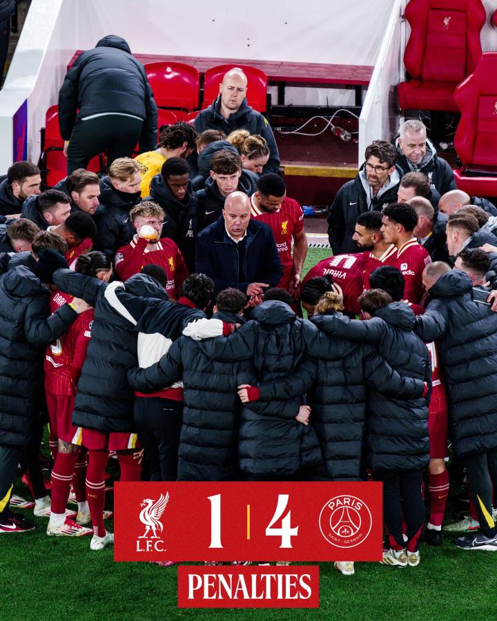 利物浦憾负巴黎，失去欧国联决赛资格的简单介绍